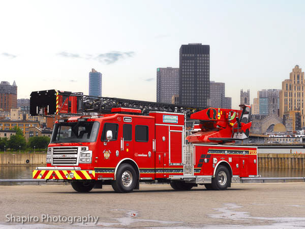 Rosenbauer America Commander Raptor Metz aerial Larry Shapiro photography